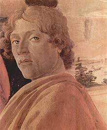 Botticelli self portrait
